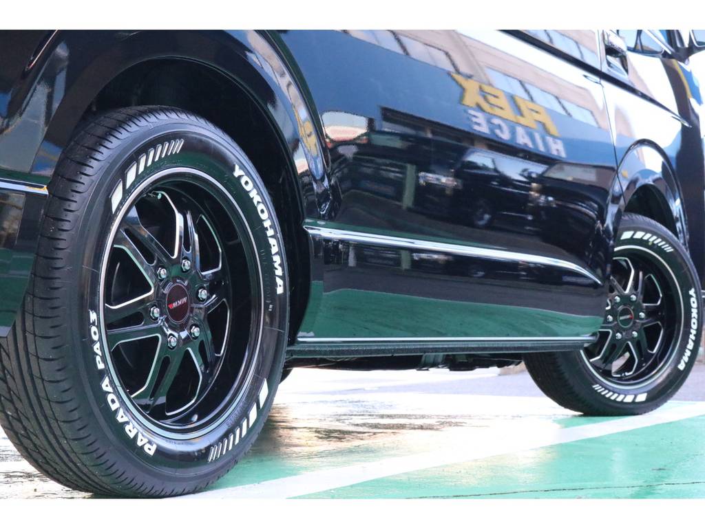 車検対応のタイヤ・ホイールセット♪