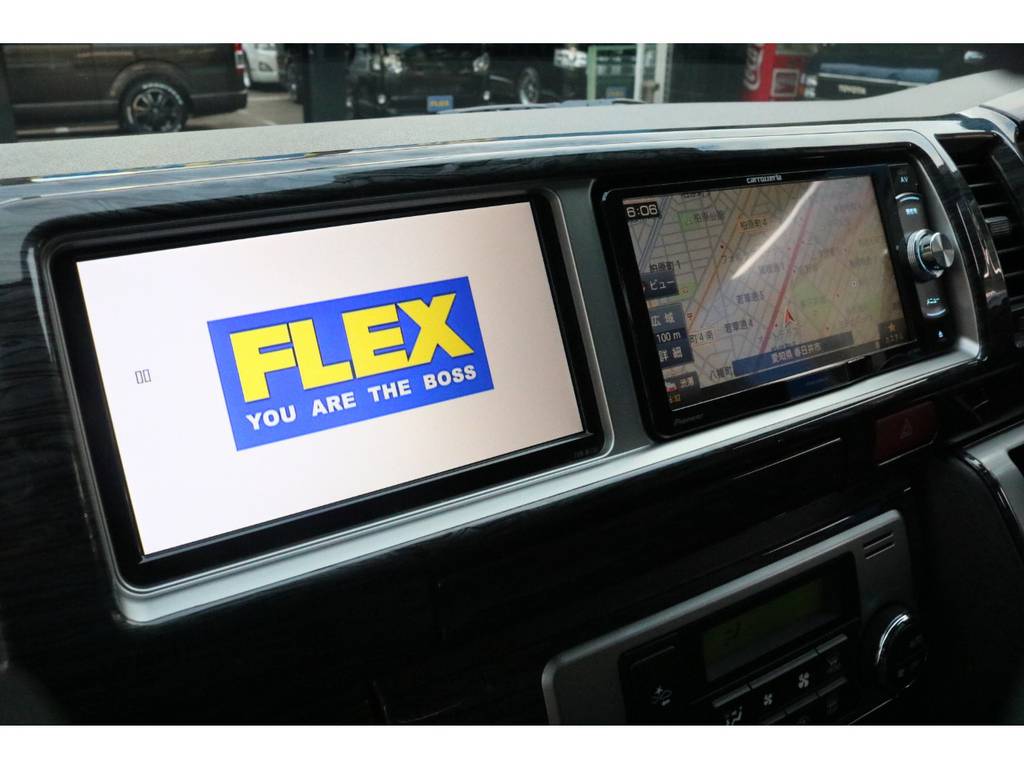 Bluetooth・DVD・フルセグ視聴可能のカロッテェリアＳＤナビ・カロッテェリアサブモニター！