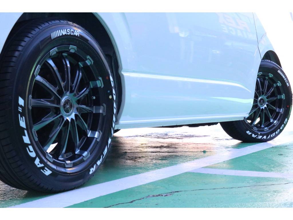 車検対応のタイヤ・ホイールセット♪