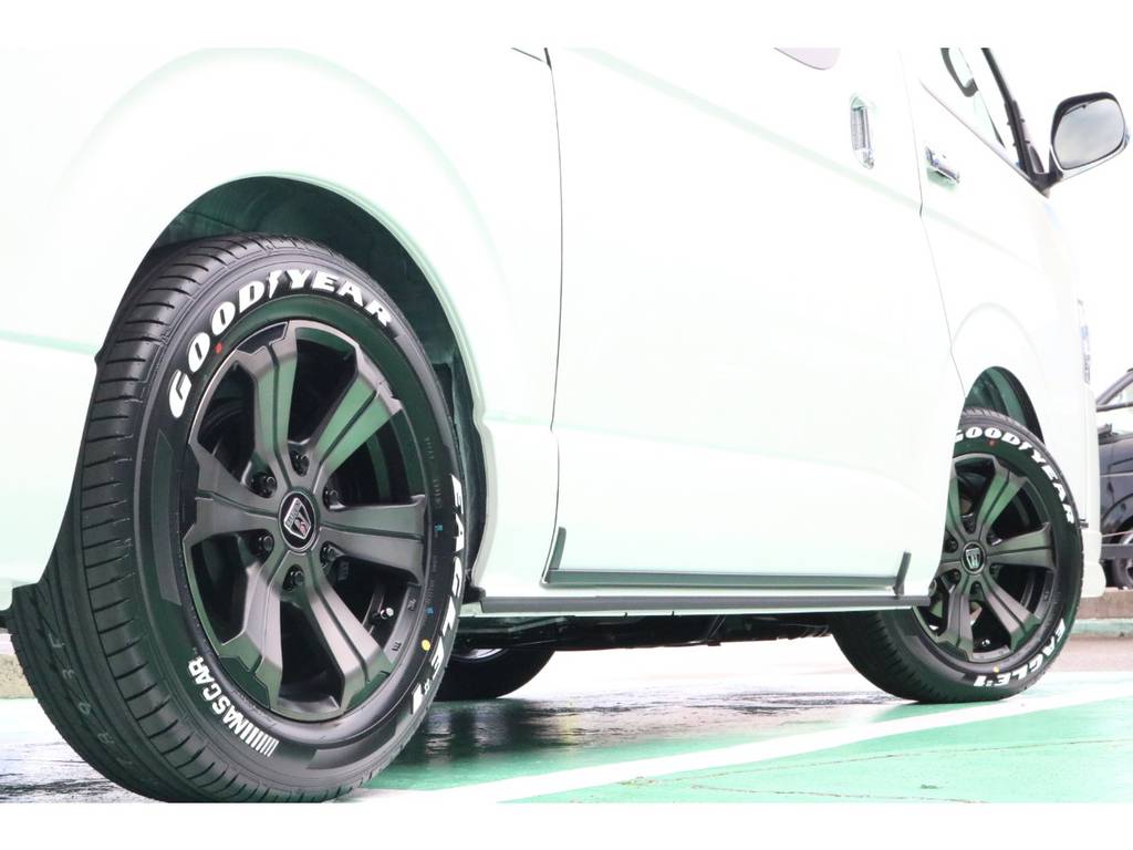 車検対応のタイヤ・ホイールセット♪