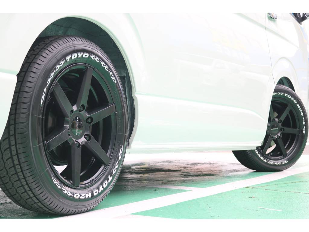 TOYO H20タイヤとの相性もピッタリです！