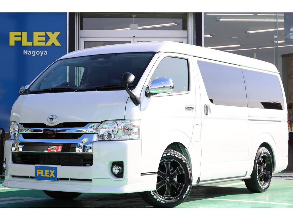 ハイエースワゴンＧＬ　４ＷＤ　シートアレンジＲ１内装仮装車両入庫しました！
