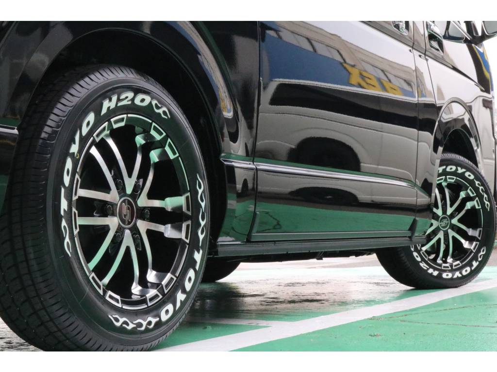 車検対応のタイヤ・ホイールセット♪