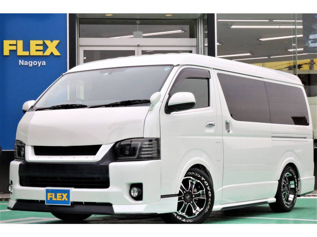 買取直販ワンオーナー・ハイエースバン３ナンバー乗用登録変更♪