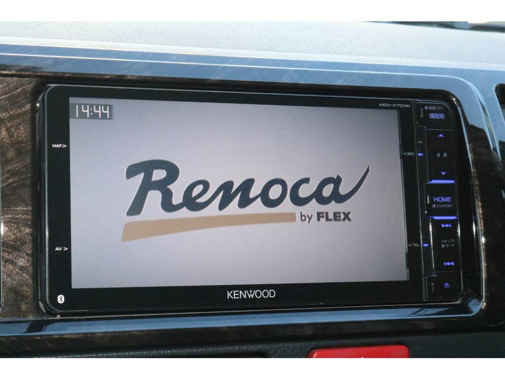 ＫＥＮＷＯＯＤ製フルセグナビ♪DVD、Bluetoothも対応です！