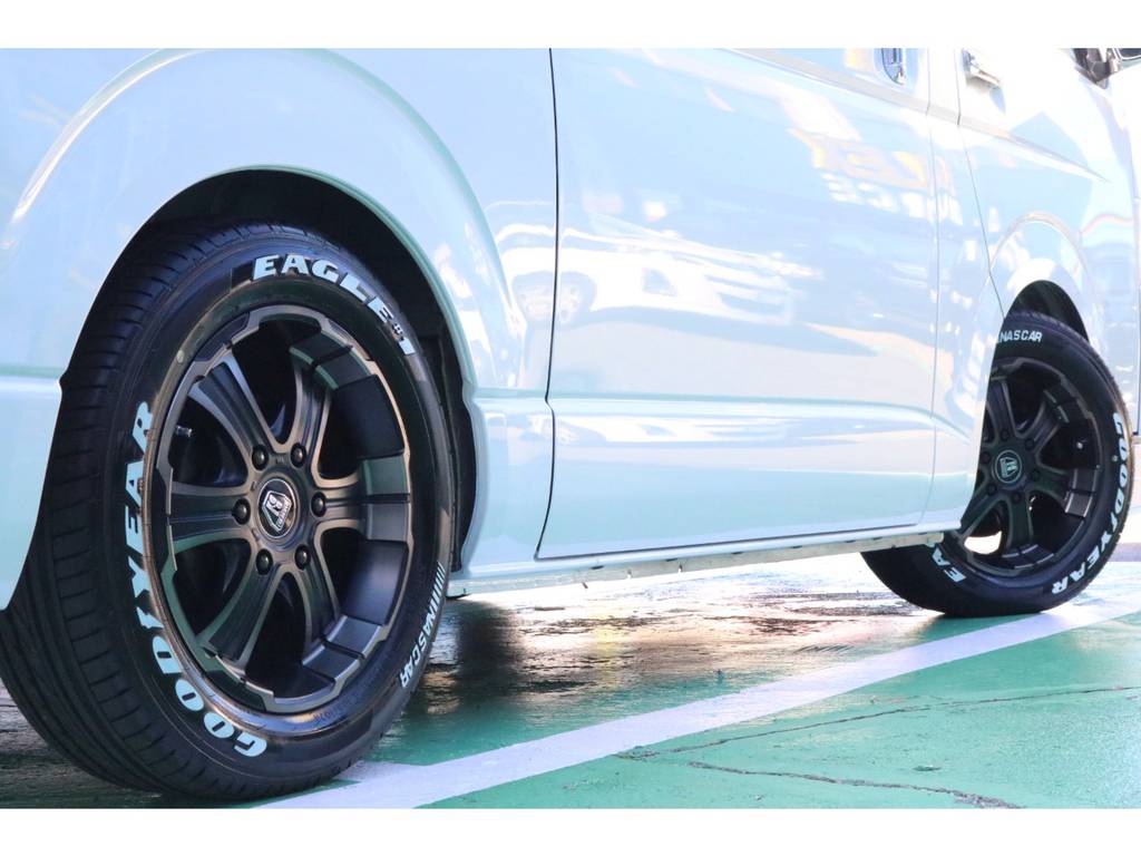 車検対応のタイヤ・ホイールセット♪