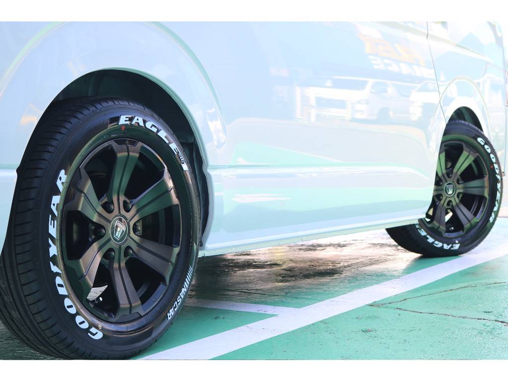車検対応のタイヤ・ホイールセット♪