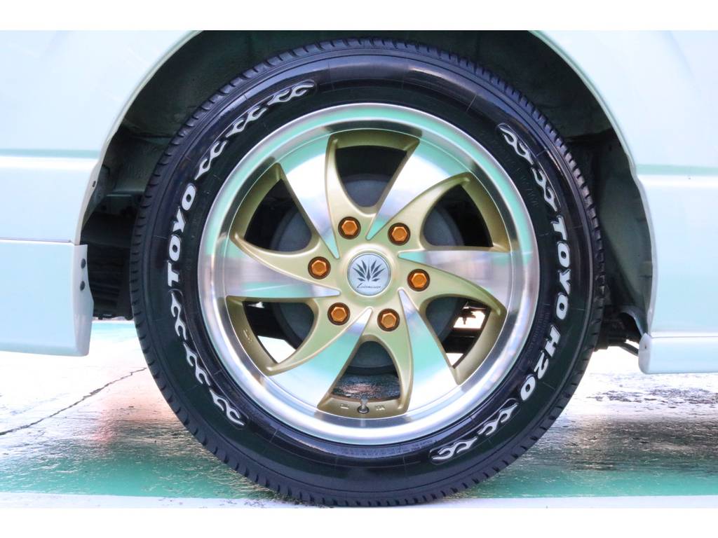 レアマイスター１７インチＡＷ＆ＴＯＹＯ　Ｈ２０タイヤ♪
