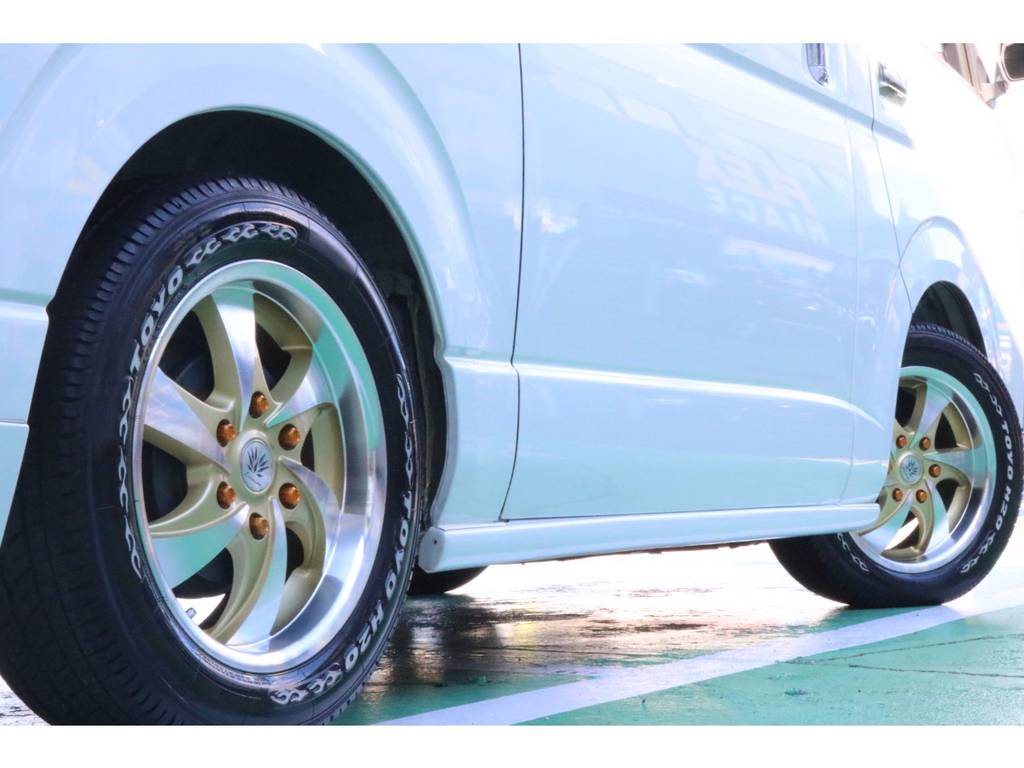 車検対応のタイヤ・ホイールセット♪