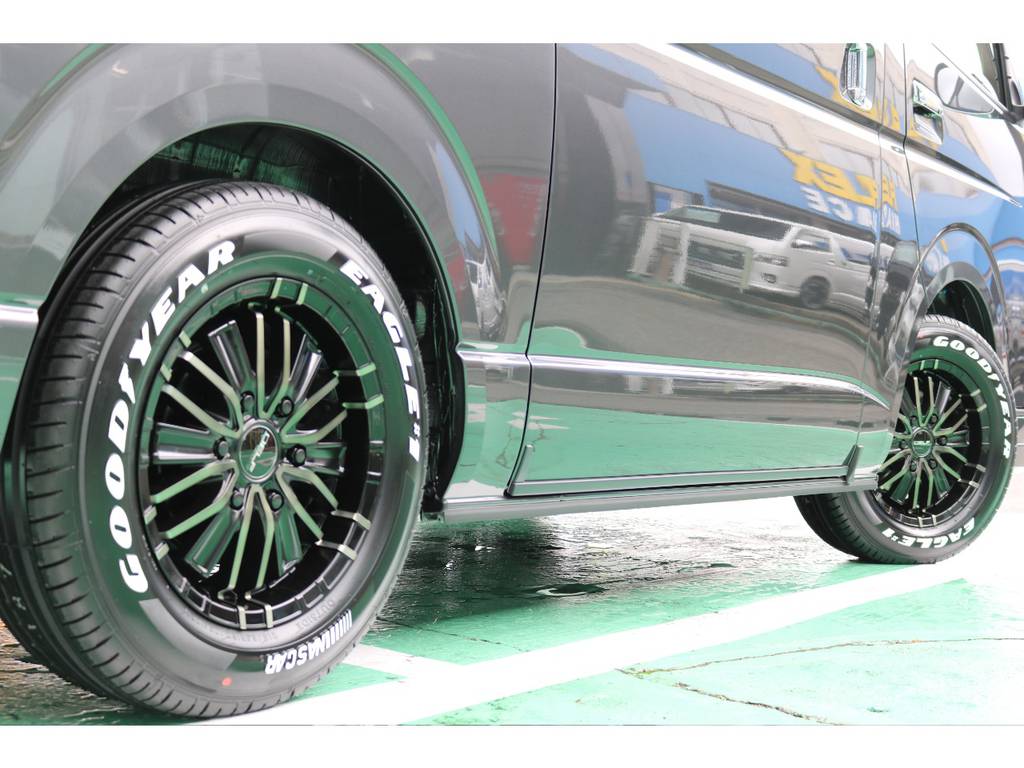 GOODYEARナスカータイヤとの相性もバッチリ♪