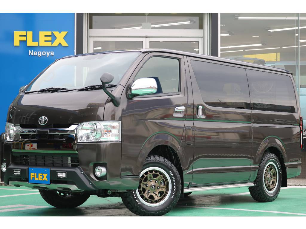 トヨタ ハイエースバン 2.8 スーパーGL 50TH アニバーサリー リミテッド ロングボディ ディーゼルターボ 4WD　50TH限定カラーの入庫です！お問合せはこちらまで！0568-87-6116