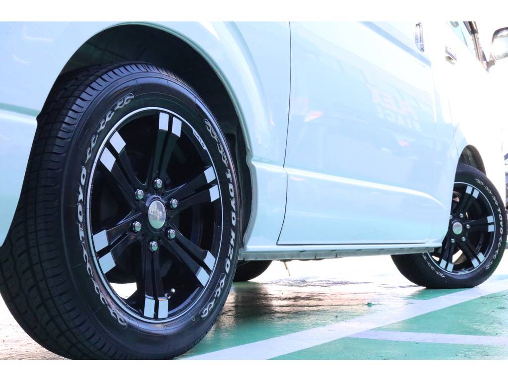 車検対応のタイヤ・ホイールセット♪