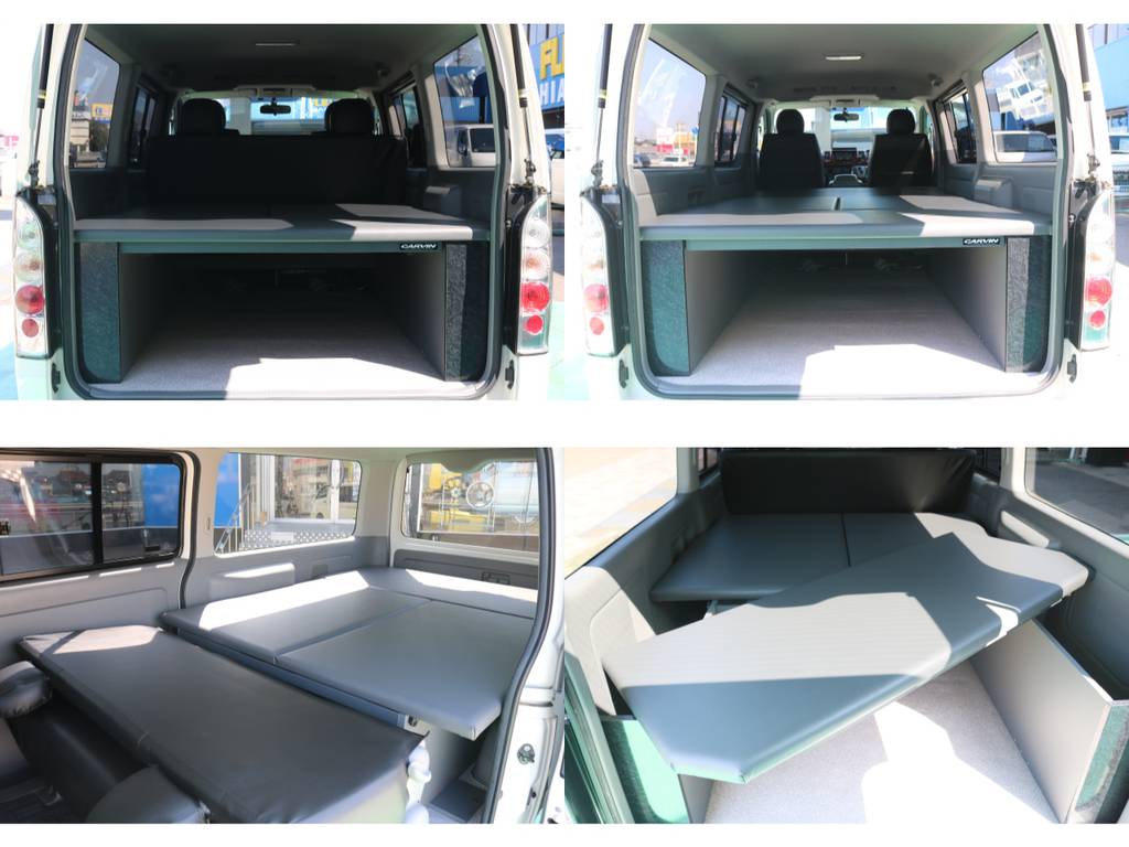 ベットキットを装備しておりますので車中泊にも最適の１台です♪
