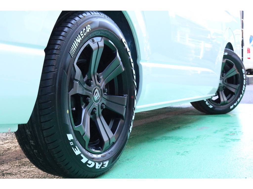 車検対応のタイヤ・ホイールセット♪