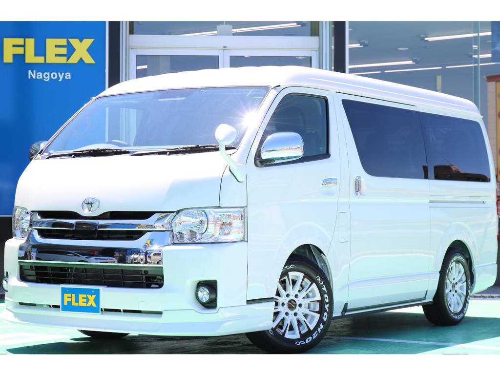 ハイエースワゴンＧＬ・ＦＬＥＸオリジナルアレンジＡＳの４ＷＤ入庫致しました！