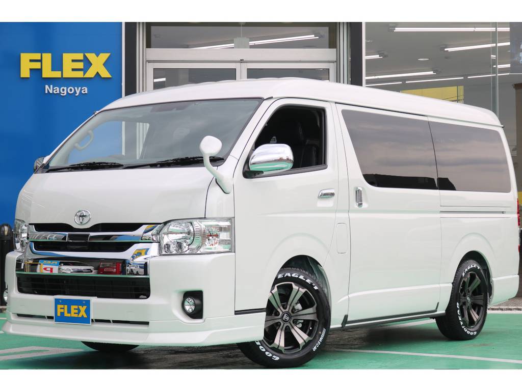 ハイエースワゴンＧＬ　４ＷＤ　シートアレンジＲ１内装仮装車両入庫しました！