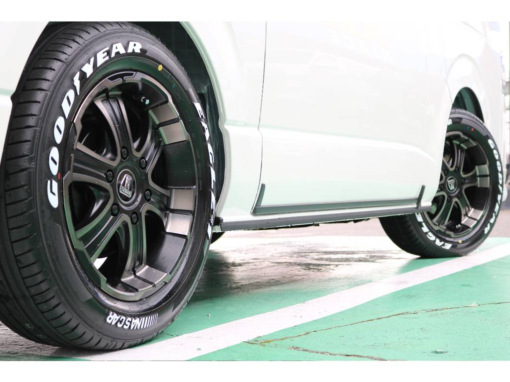 定番のナスカータイヤとの相性もバッチリ♪