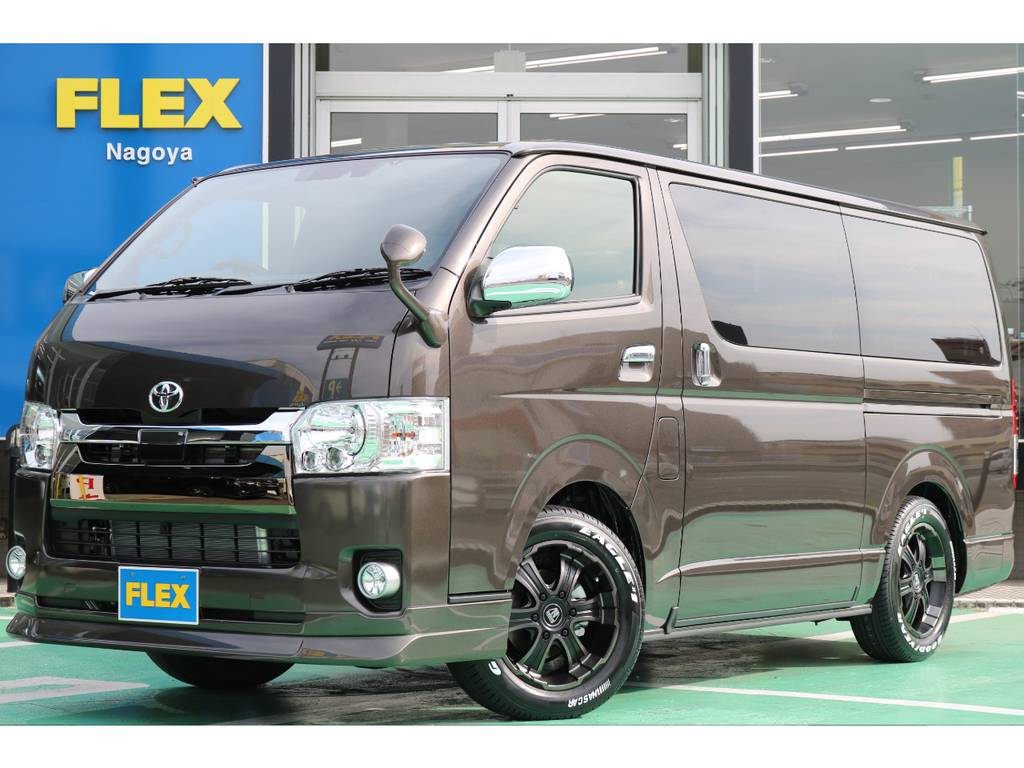 ハイエースバン５０ＴＨディーゼル４WD・特別仕様車のライトカスタム入庫致しました！