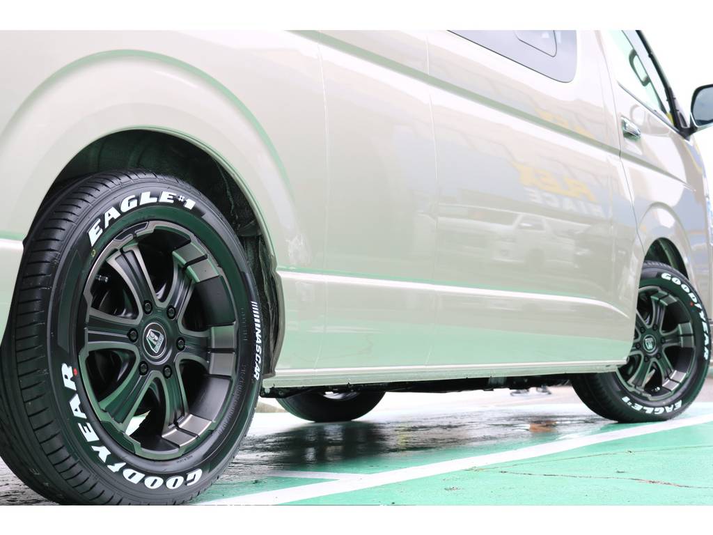 定番のナスカータイヤとの相性もバッチリ♪