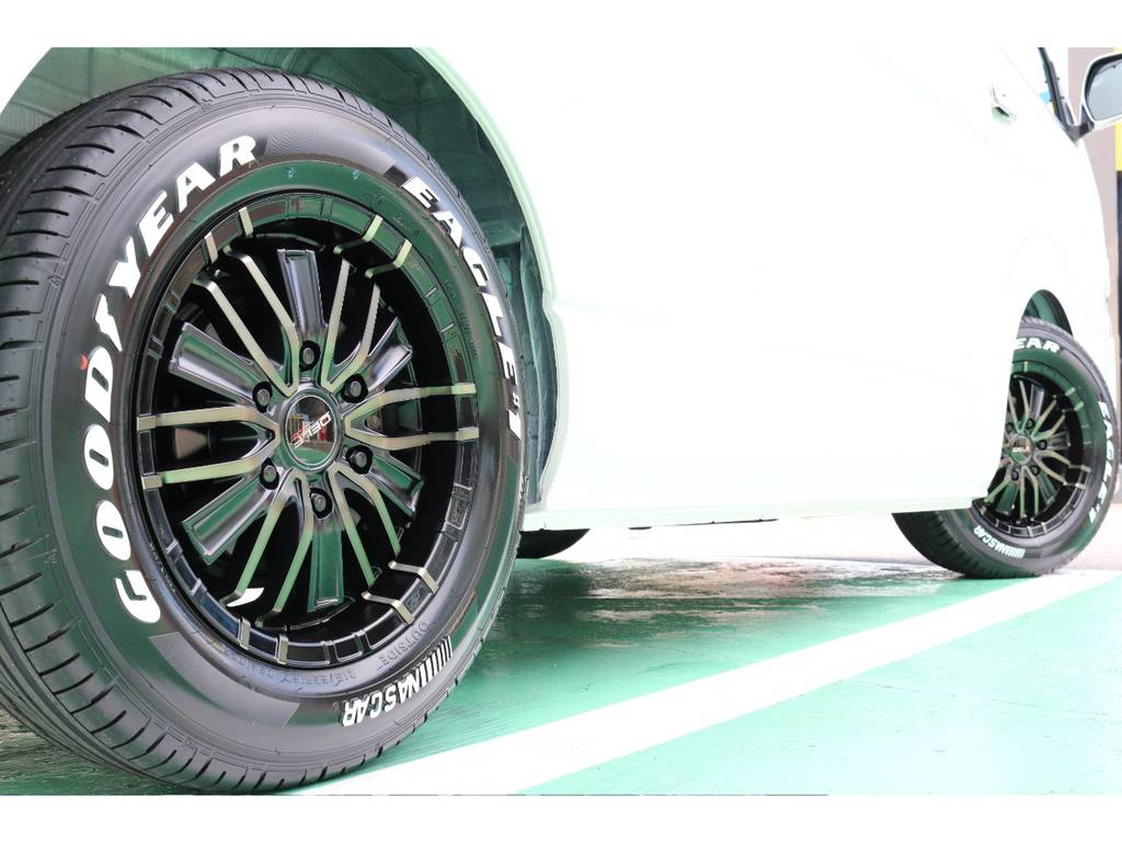 定番のナスカータイヤとの相性もバッチリ♪