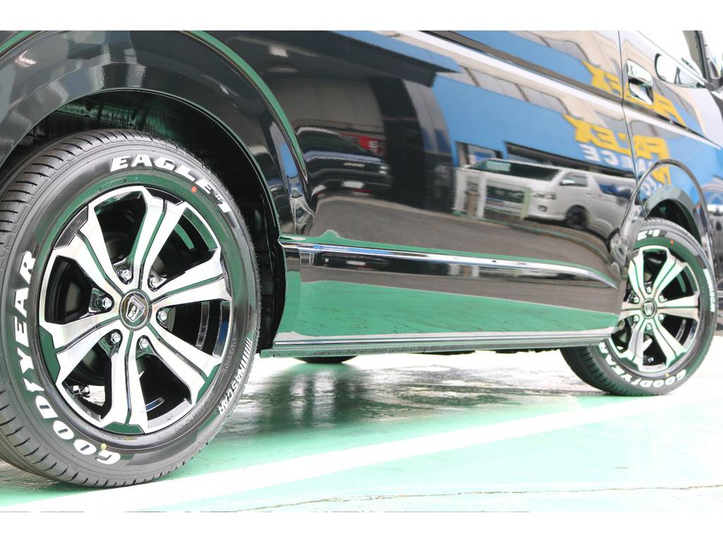 定番のナスカータイヤとの相性もバッチリ♪