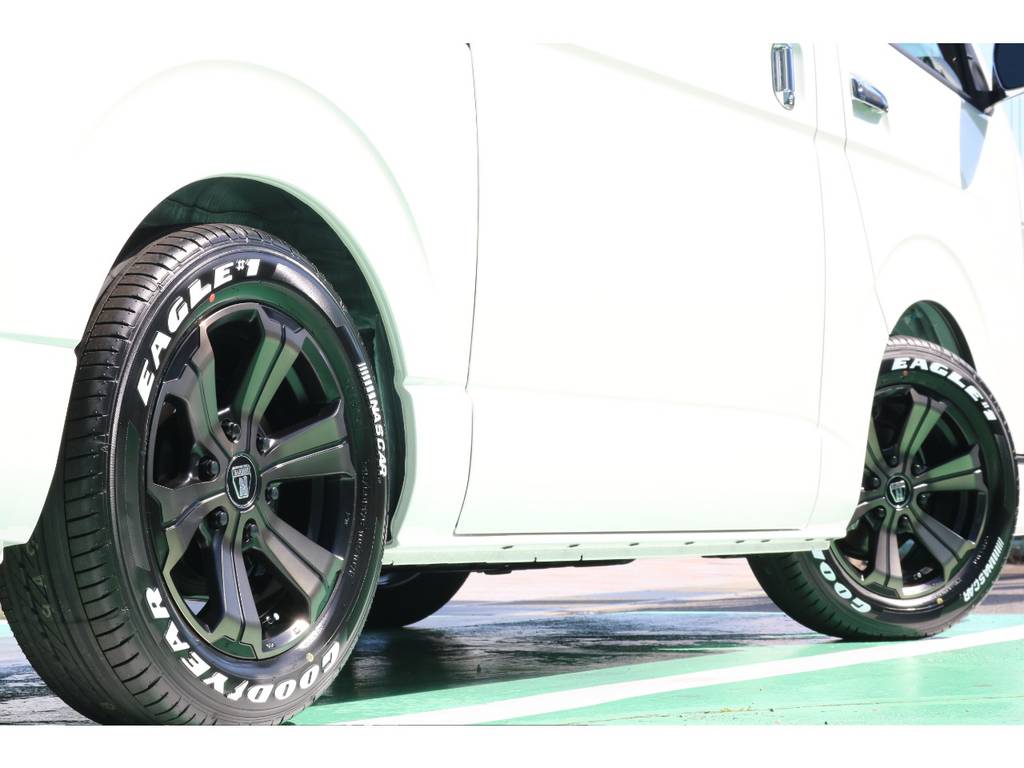 定番のナスカータイヤとの相性もバッチリ♪