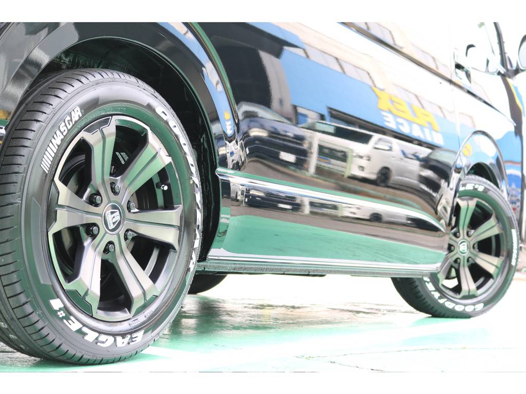 GOODYEARナスカータイヤとの相性もバッチリ♪