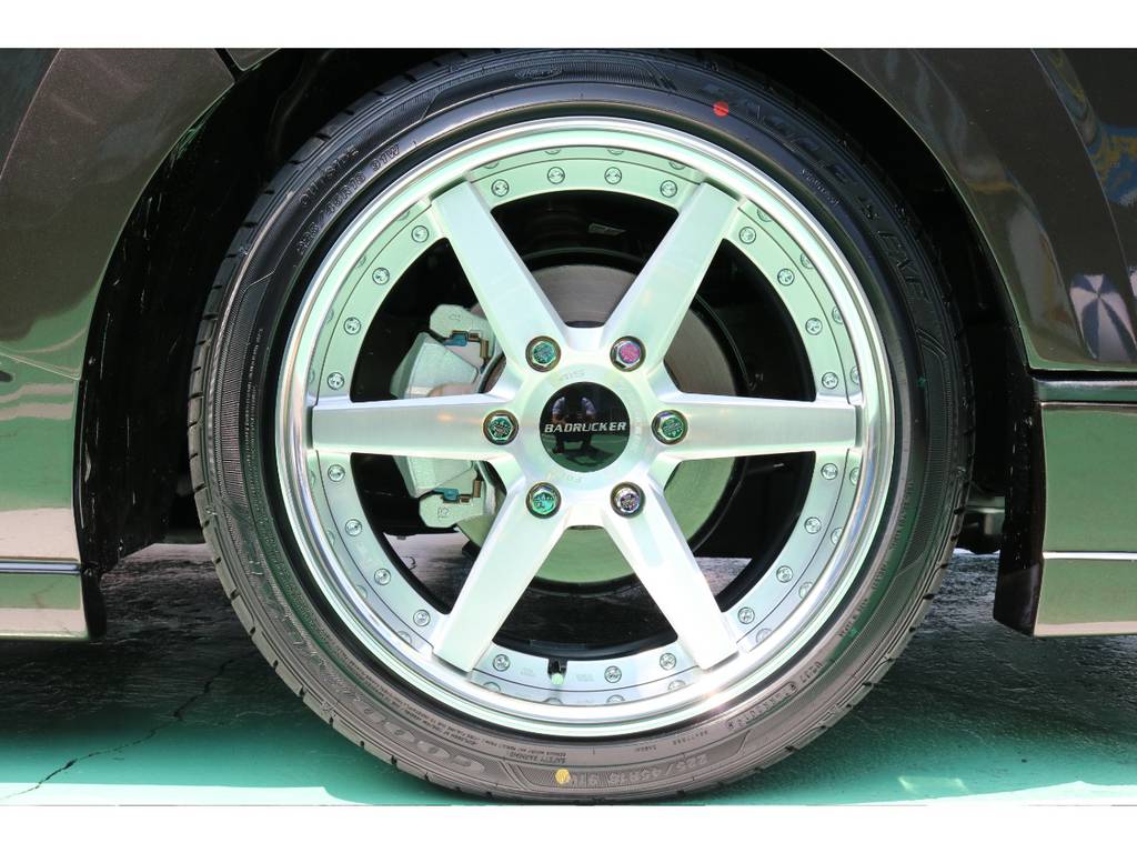 新作！　SD-6　PREMIUM　FORGED　18インチ　鍛造2ピースホイールを贅沢にインストール！！！