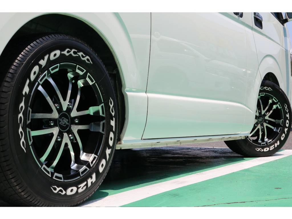 定番のTOYO　H20タイヤとの相性もバッチリ♪