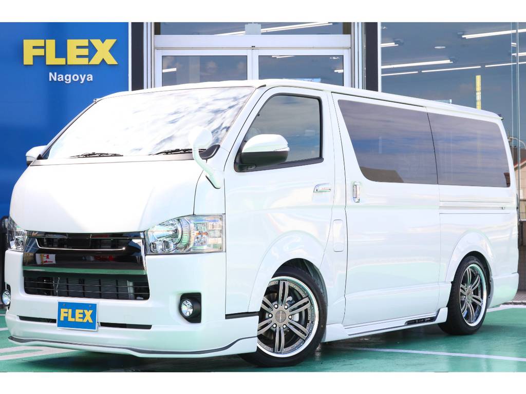 【新車】遂に完成！！　ハイエースバン　ディーゼル２WD　ダークプライムⅡベース　４１５ＣＯＢＲＡフルエアロ