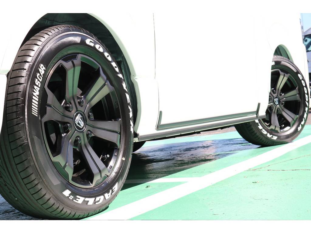 タイヤはグットイヤーナスカータイヤとなっております！