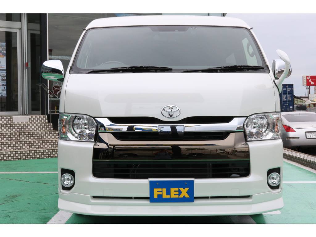 ＦＬＥＸオリジナルフロントリップスポイラー♪