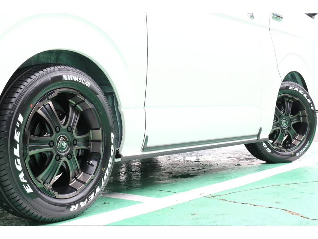 GOODYEARナスカータイヤとの相性もGOOD♪