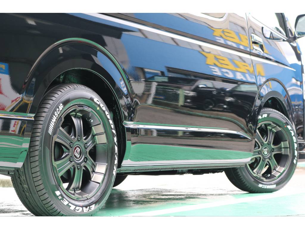 車検対応GOODYEAR　イーグル　ナスカータイヤ１７インチ！