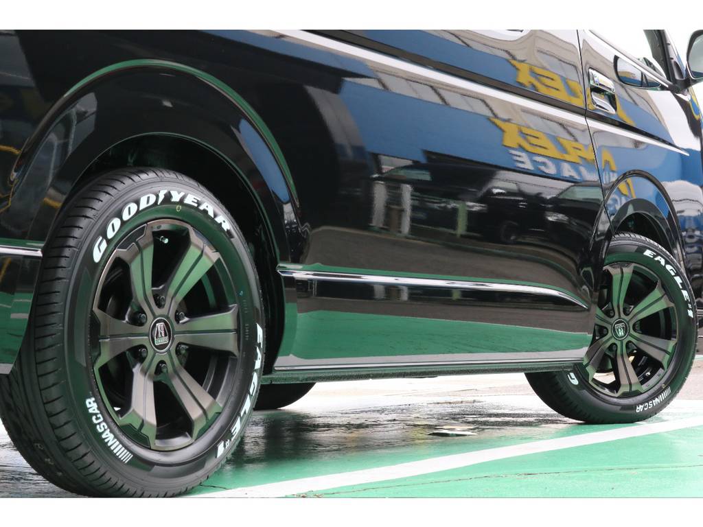 GOODYEARナスカータイヤとの相性もGOOD♪