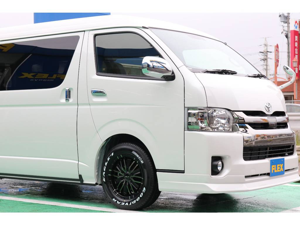 FLEXオリジナルフロントリップスポイラー装備♪