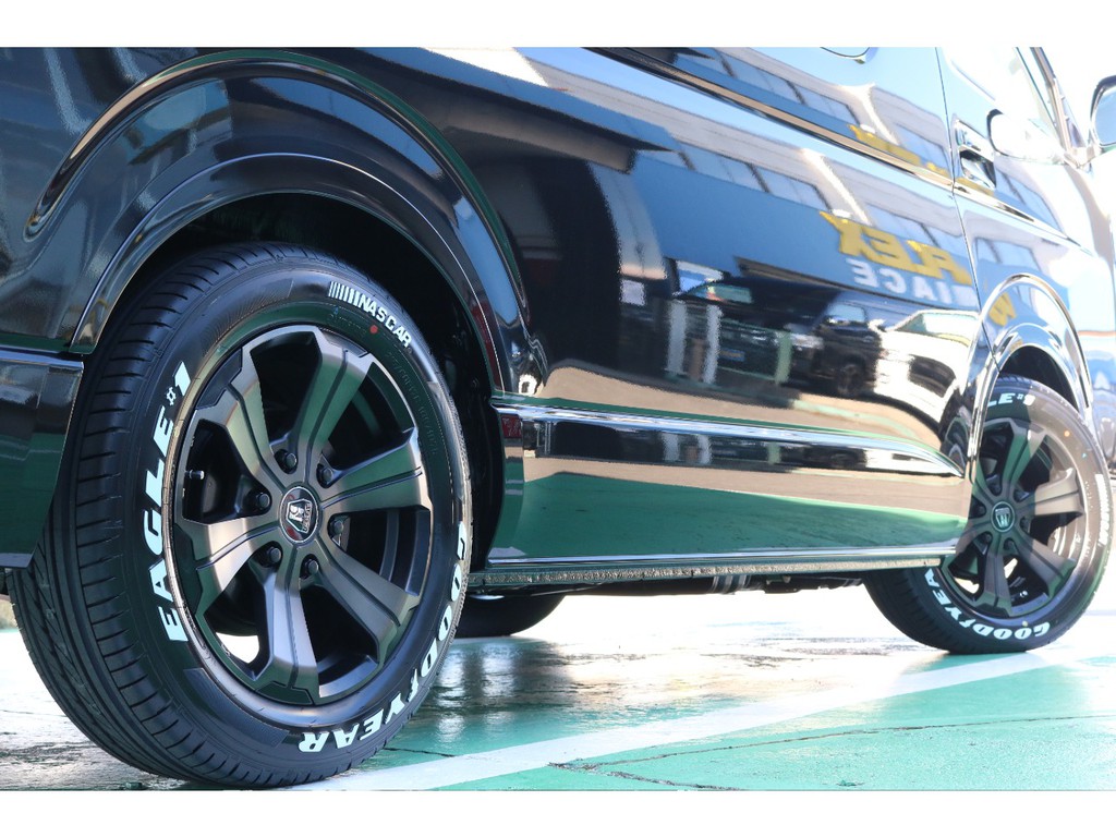 タイヤは大人気グットイヤーナスカータイヤセットとなっております！
