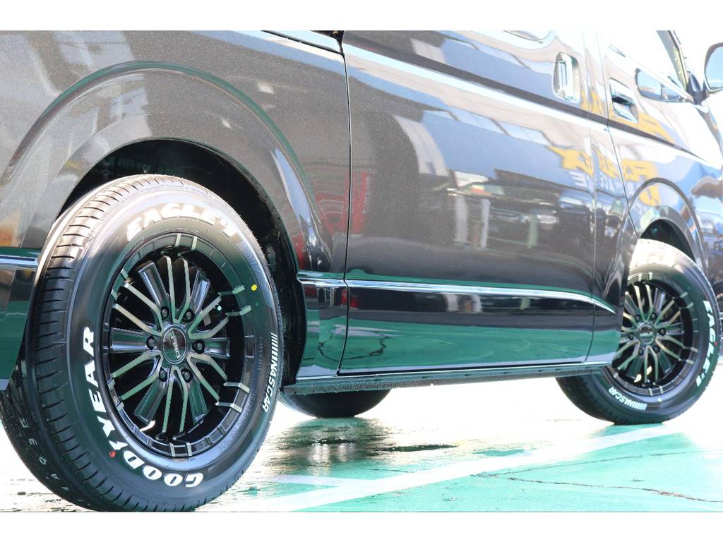 GOODYEARナスカータイヤとの相性もバッチリです♪