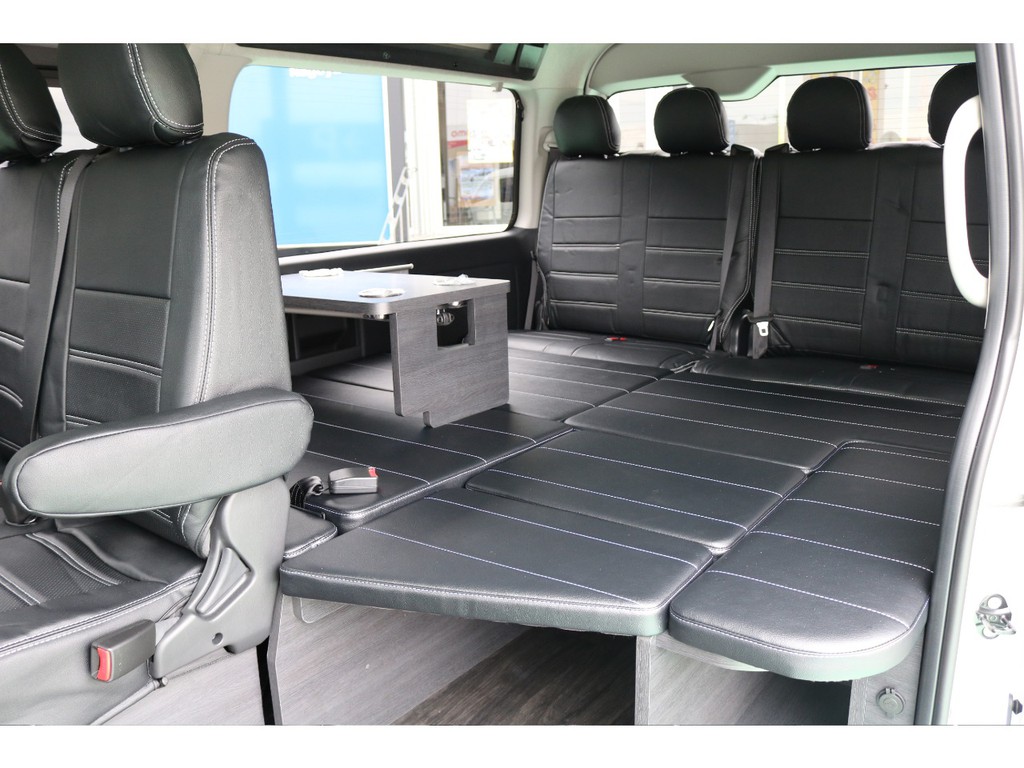この広さが有ればゆったり車内でお過ごし頂けます
