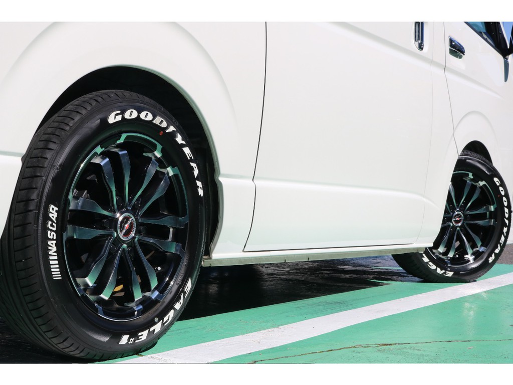 タイヤはグットイヤーナスカータイヤのセットとなります！