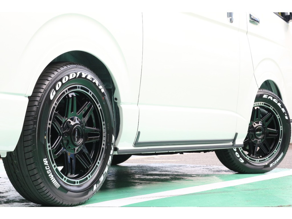 タイヤは大人気グットイヤーナスカータイヤ！もちろん車検対応♪