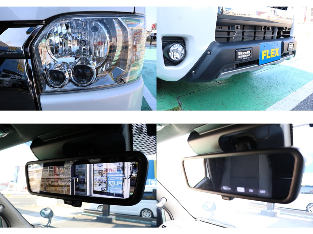 新型からの追加機能も多数！ハイエース専門店だから出来るカスタム車両を是非ご検討下さい！