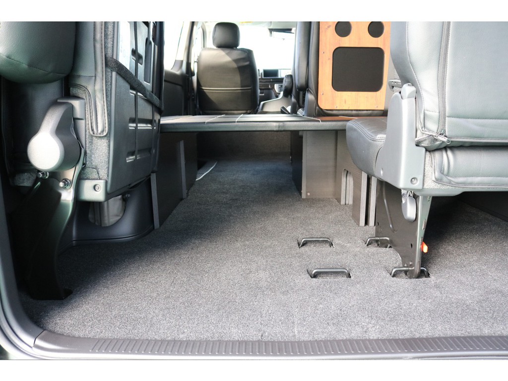 ベットマットが有ったとしても下の空間も確保出来ております！