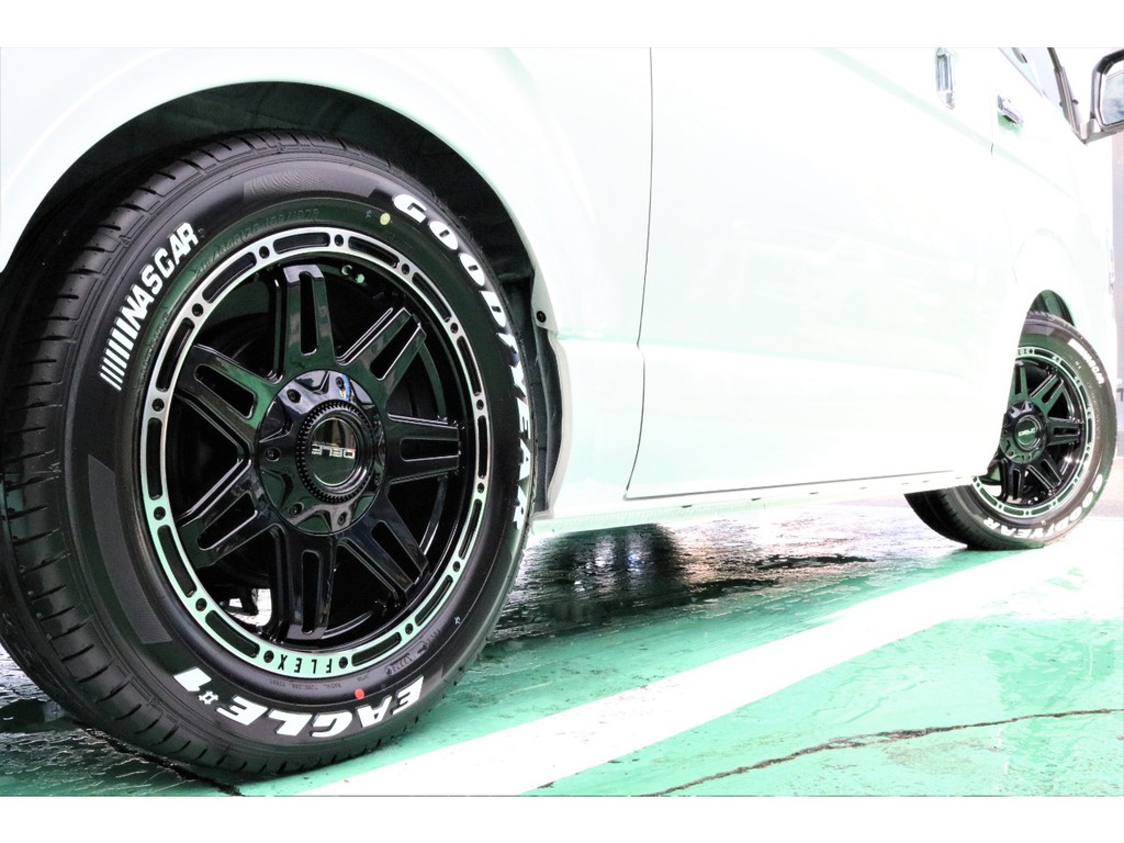 グットイヤーナスカータイヤをセットさせて頂いております！