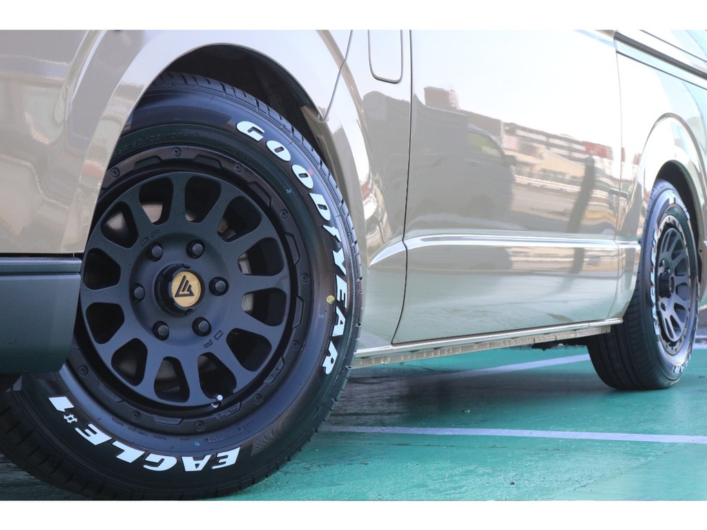 タイヤはグットイヤーナスカータイヤをセットさせて頂きました！