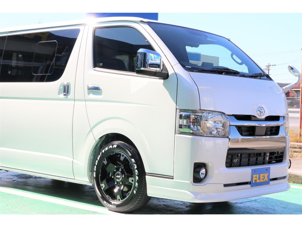 FLEXオリジナルフロントスポイラー装着済み！！