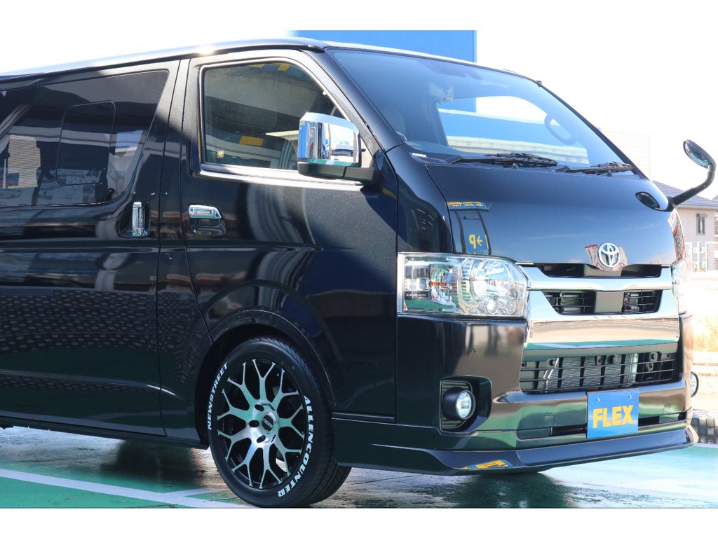 FLEXオリジナルスポイラーはフィッティングもバッチリです！