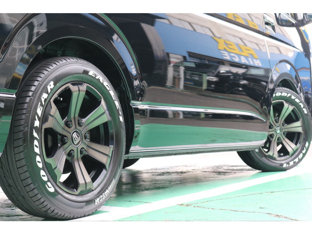 タイヤはグットイヤーナスカータイヤをセットさせて頂きました！