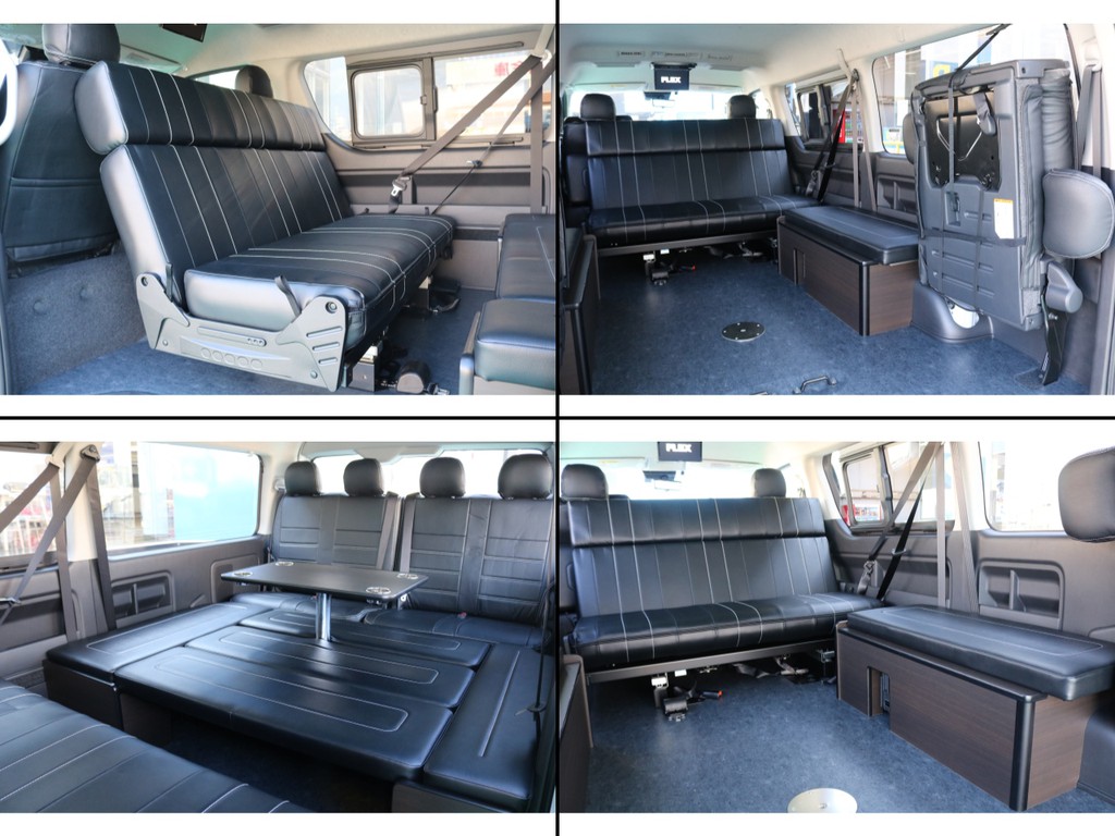 アレンジＡＳは多用途でお使い頂け、車内でお時間を存分に楽しんで頂ける内装架装です♪