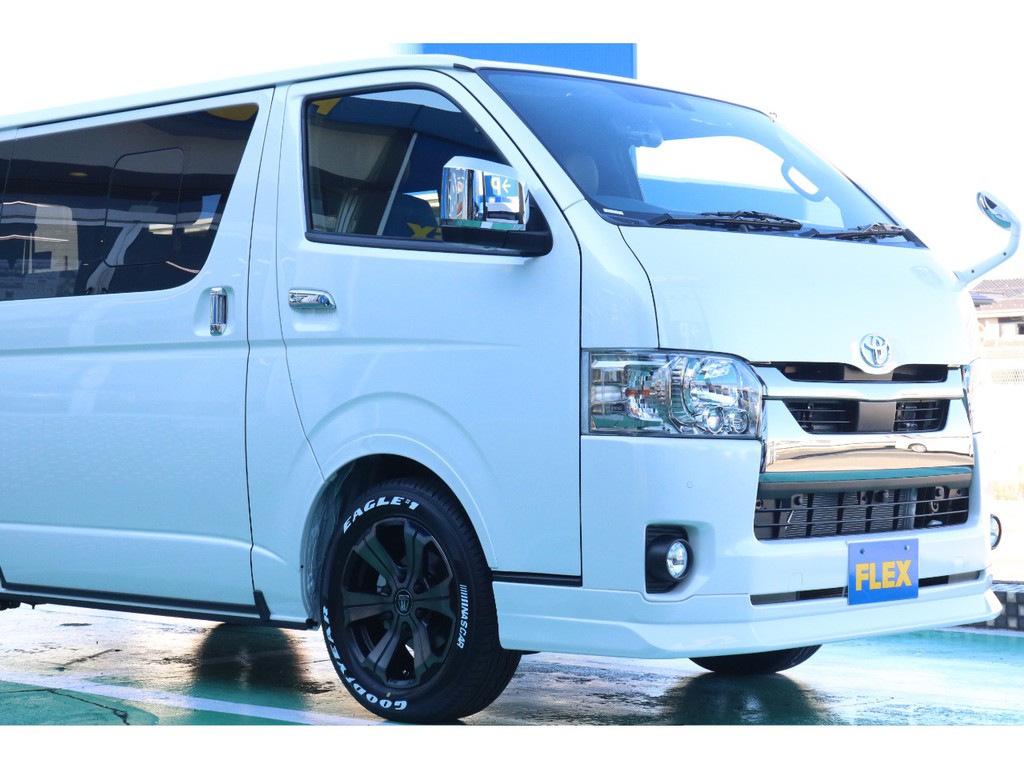 ＦＬＥＸオリジナルのフロントスポイラー装着済み！